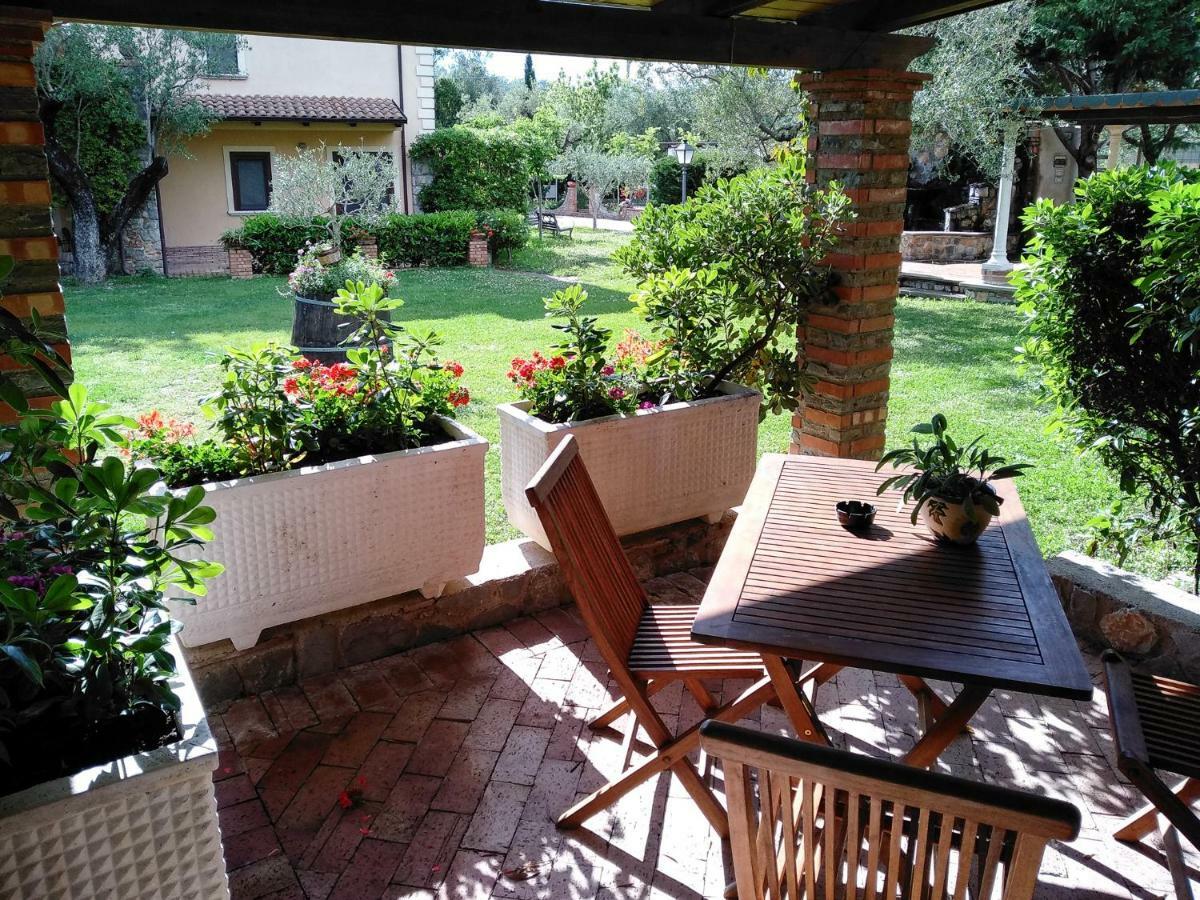 Residence E B&B Villamirella Palinuro Buitenkant foto